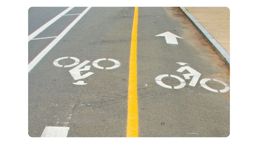 A bikelane